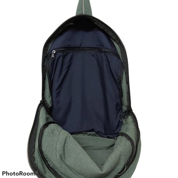 NEW Handmade Tribal canvas backpack hippie padded - Picture 5 of 11